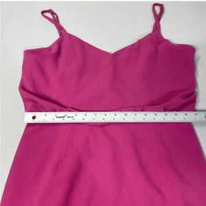 Dress the Population Dress Women XXL Pink Blouson Party Cocktail Knee Length